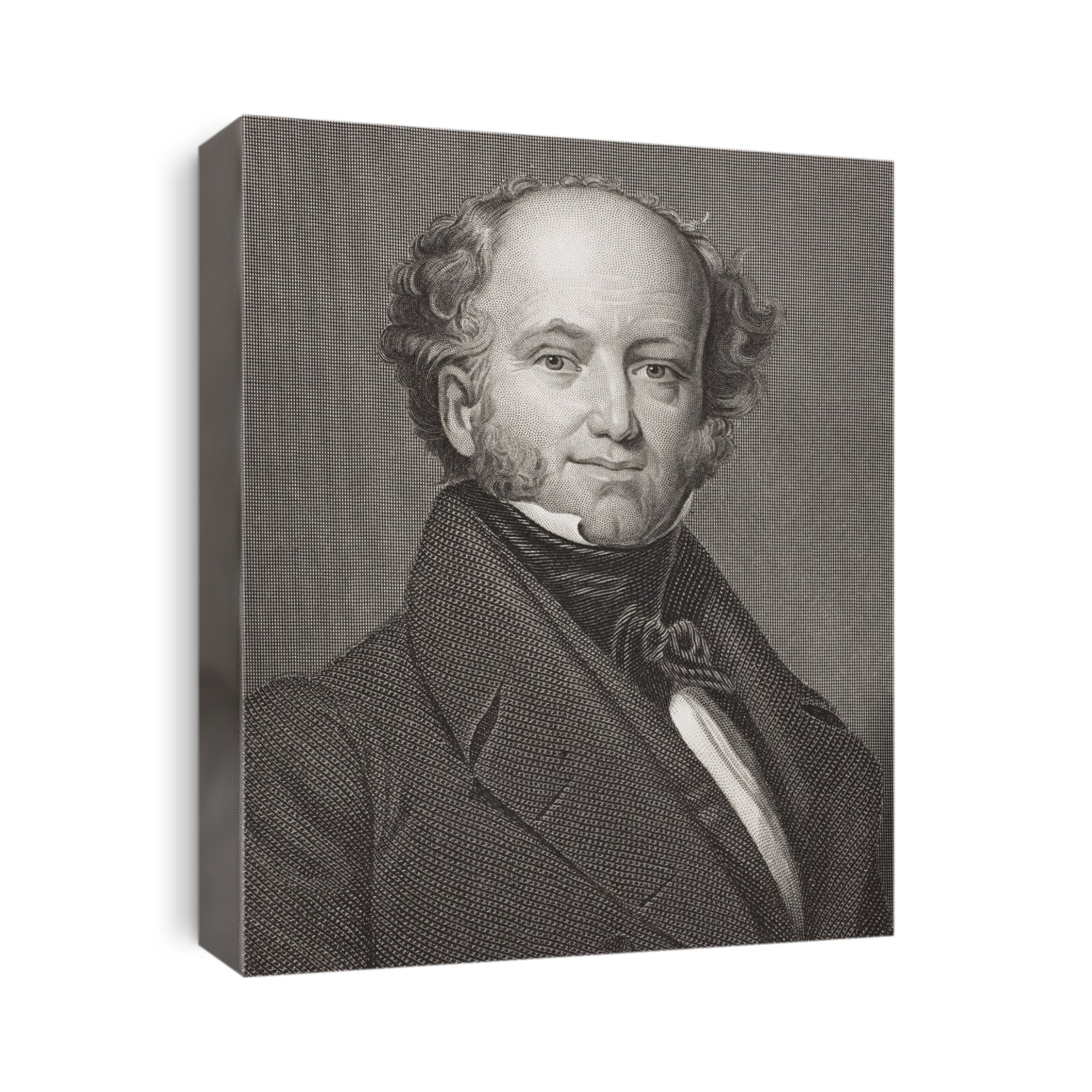 Martin Van Buren 1782 - 1862. 8Th President Of The United States. From The Book Gallery Of Historical Portraits Published C.1880.